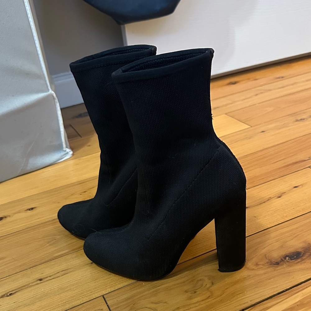 ASOS Black Sock Booties - Picture 3 of 4